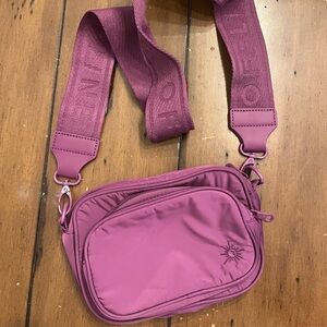 Offline by Aerie Purple Belt Bag